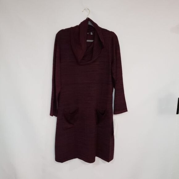 NWT Nina Leonard Cowl Neck Pocket Sweater Dress Size 1X‎ - Picture 3 of 8
